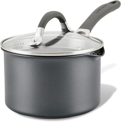 Circulon A1 Series w/ScratchDefense Nonstick Induction Straining 2qt SaucePan - Image 11