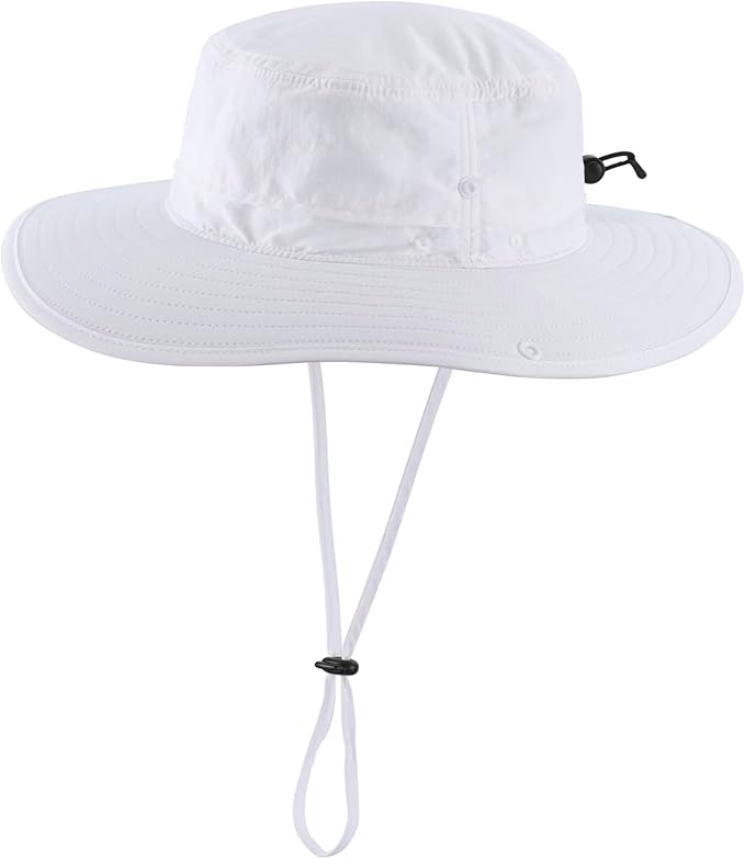 Connectyle Sun Hat for Men Women Outdoor UV Protection Safari Hat for Fishing Hiking Gardening Breathable Cowboy Hat UPF50