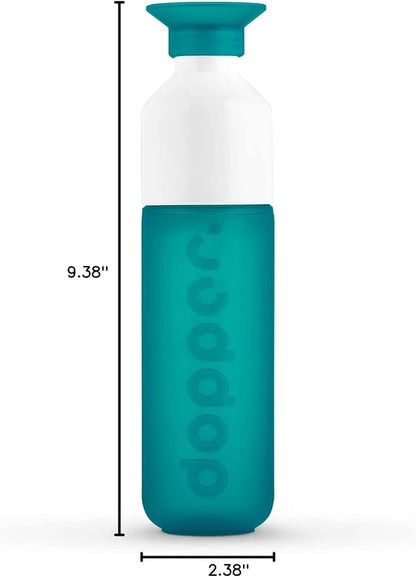 Preserve Dopper Water Bottle, 15.25 Ounce, Tidal Teal