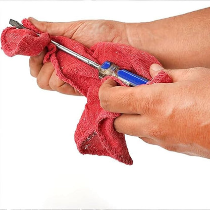 Shop Towels Bulk Cleaning Towel in a Pack, Mechanic Cotton Wipes - Image 6