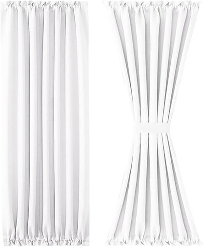 DWCN French Door Curtains – Rod Pocket Thermal Curtain - Image 7