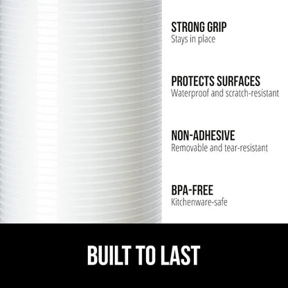 GORILLA GRIP DuraGuard Shelf Liner, 17.5x30 Non-Adhesive Cabinet Liners - Image 2