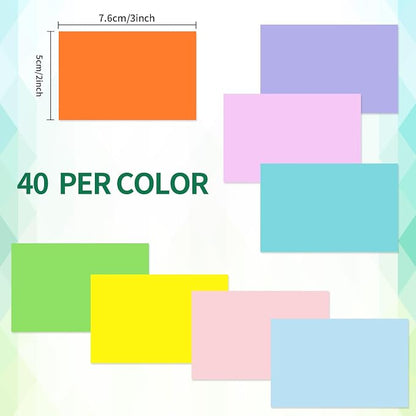 STARLIBOO Colored Labels Stickers, 3 x 2 Inch Rectangular Moving Labels - Image 3