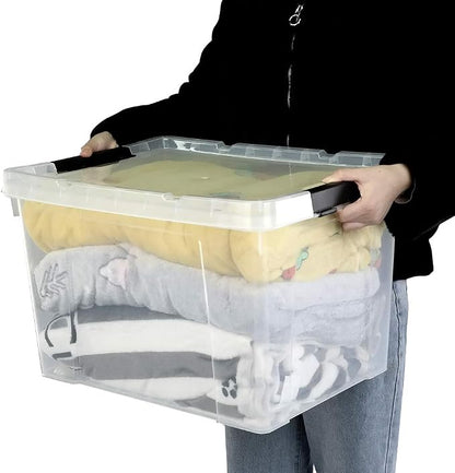 Ggbin 4 Packs 50 Quart Plastic Container Bin - Image 6
