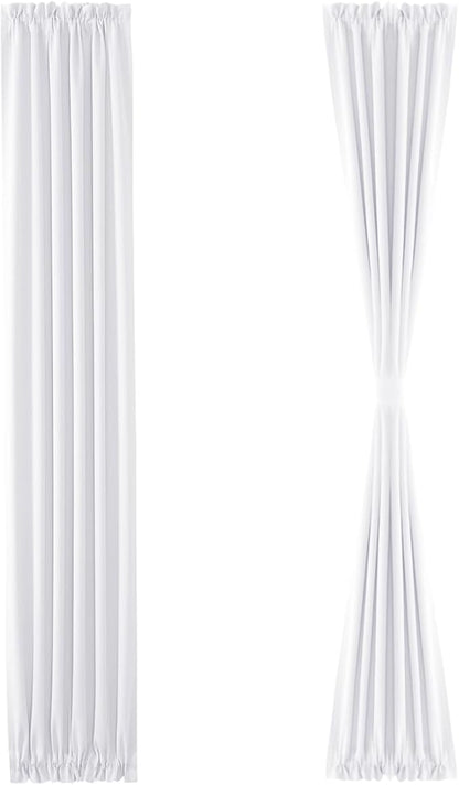 DWCN French Door Curtains – Rod Pocket Thermal Curtain - Image 7