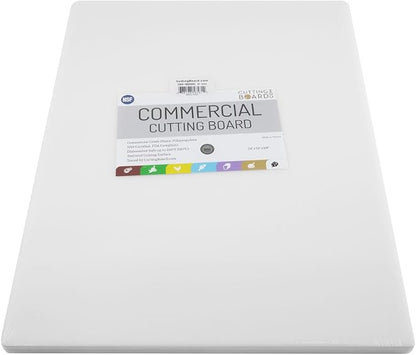 Thick XL 24x18 Plastic Cutting Board 0.75 Inch Thick, Extra Large NSF - Image 9