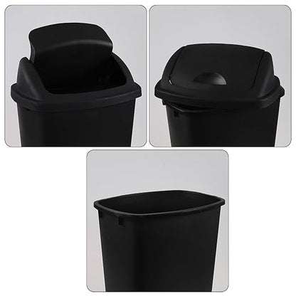 6 Gallon Plastic Garbage Cans - Image 3
