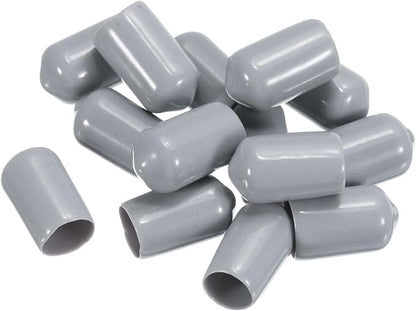 uxcell 20pcs Rubber End Caps 9mm ID Vinyl PVC Round Tube Bolt Cap Cover Screw - Image 4