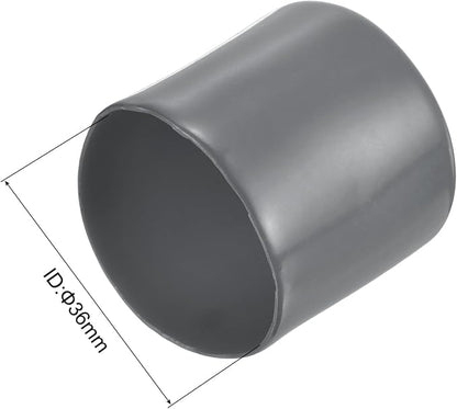 uxcell 20pcs Rubber End Caps 36mm ID Vinyl Round Tube Bolt Cap Cover Thread - Image 3