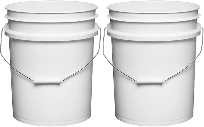 House Naturals 5 Gallon Premium HPDE Plastic Bucket by House+Naturals