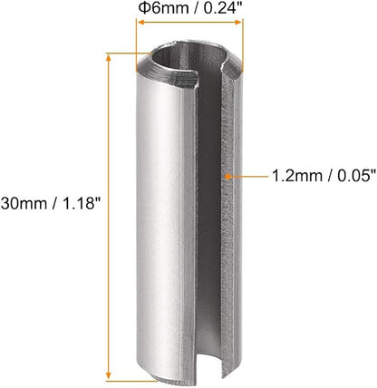 uxcell Slotted Spring Pin - Image 2