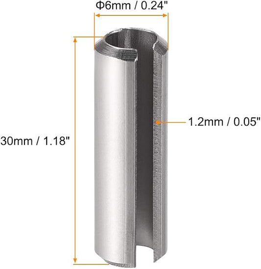 uxcell Slotted Spring Pin - Image 2