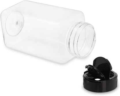 Tosnail 16 Pack 17 Fluid Oz Clear Plastic Spice Jars Spice Containers Spice - Image 4