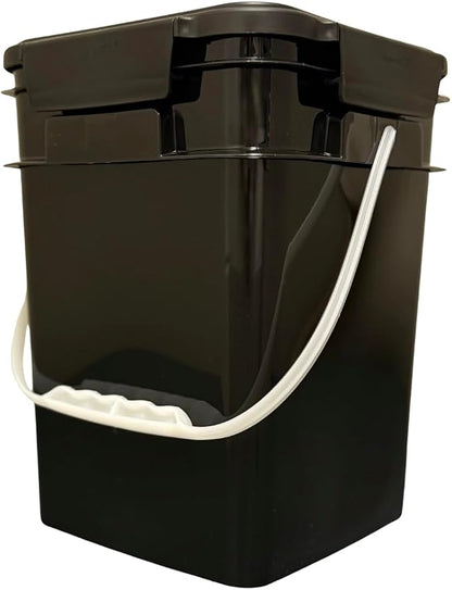 House Naturals 4 Gallon Square Food Grade Bucket Pail - Image 2