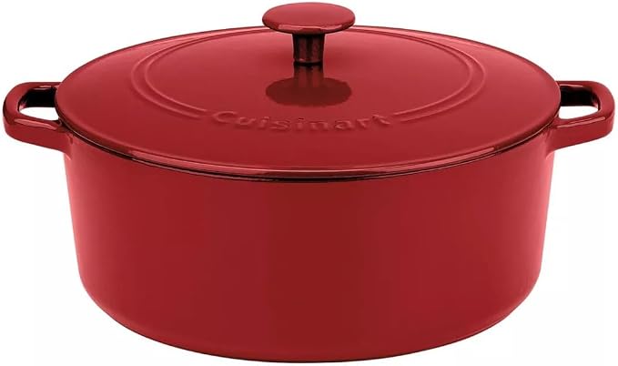 Cuisinart Chef's Classic Enameled Cast Iron Round Covered Casserole by Cuisinart
