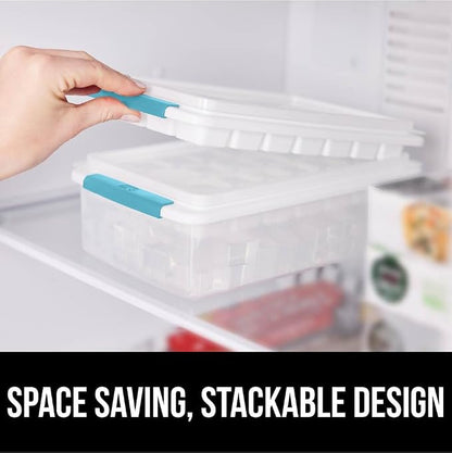 GORILLA GRIP Stackable Ice Cube Tray and Bin Set - Image 7