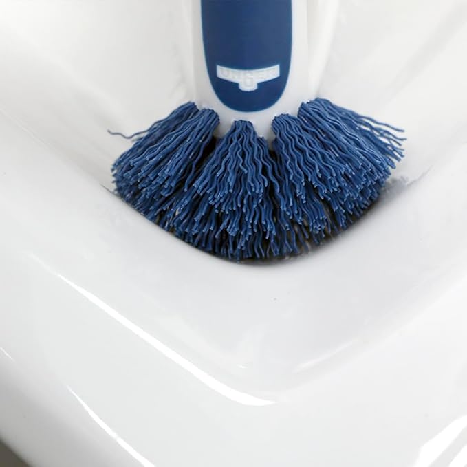 Unger 2-in-1 Bath and Tile Scrubber Brush Tool, Crevice Cleaning Supplies - Image 4