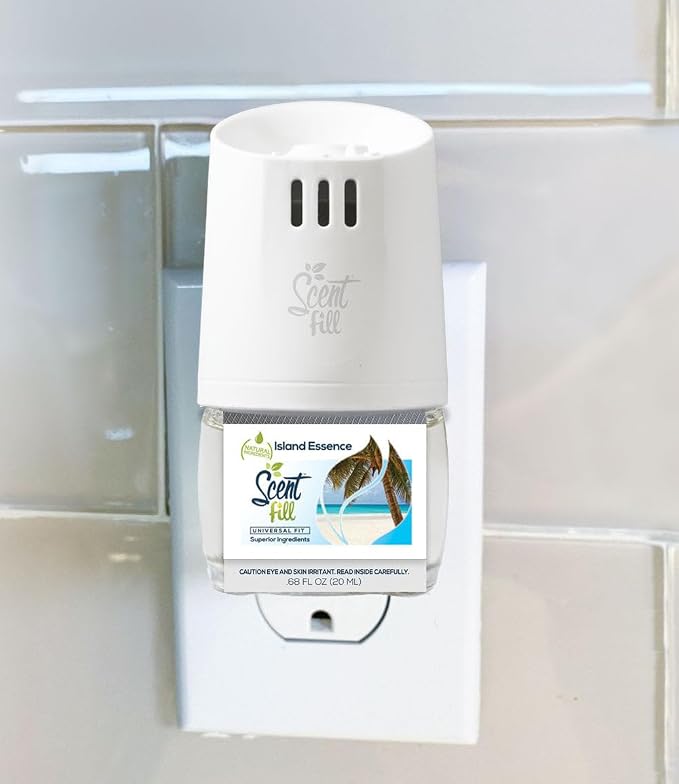 Scent Fill Island Essence Plug in Air Freshener, Scented Oil Refills, 2 Refills - Image 2