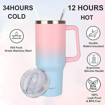 40oz Stainless Steel Double Vacuum Tumbler - Image 2