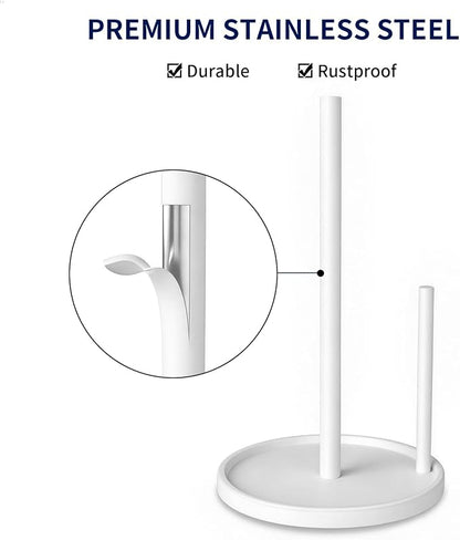 Jesginboo Paper Towel Holder Countertop, Paper Roll Holder - Image 4