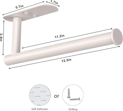 VAEHOLD Adhesive Paper Towel Holder Under Cabinet Wall Mount - Image 7
