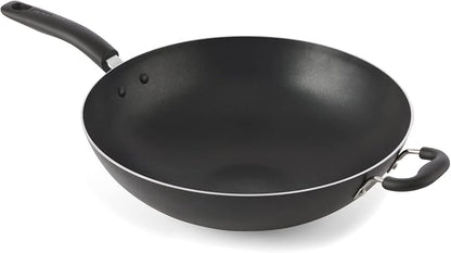 T-Fal Specialty Nonstick Woks & Stir-Fry Pan 14 Inch Oven Broiler Safe 350F by T-falbrand