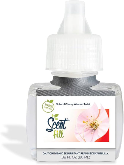 Scent Fill 100% Natural Cherry Almond Twist Plug in Air Freshener, Scented Oil - Image 3