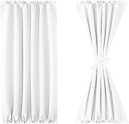 DWCN French Door Curtains – Rod Pocket Thermal Curtain - Image 7