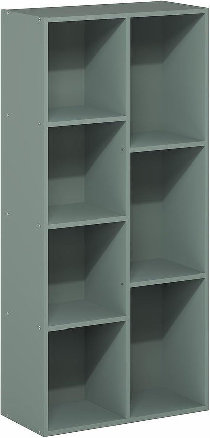 Furinno LUDER Book Shelf, 7-Cube Bookshelf, Bookcase - Image 6