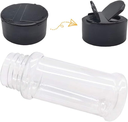 OJYUDD 16 Pack 3.4oz/100ml Plastic Spice Bottles Set, Empty Seasoning Containers - Image 4