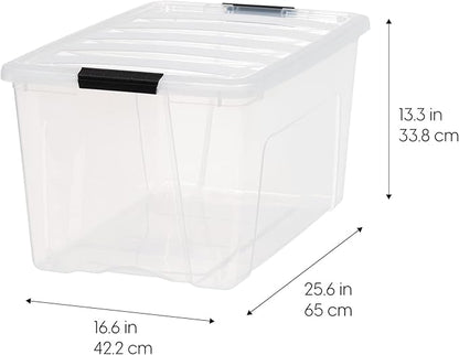 IRIS USA 2-Pack Storage Bins - Image 2