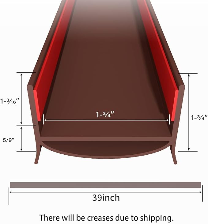 Door Draft Stopper, Strong Adhesive Door Sweep - Image 7