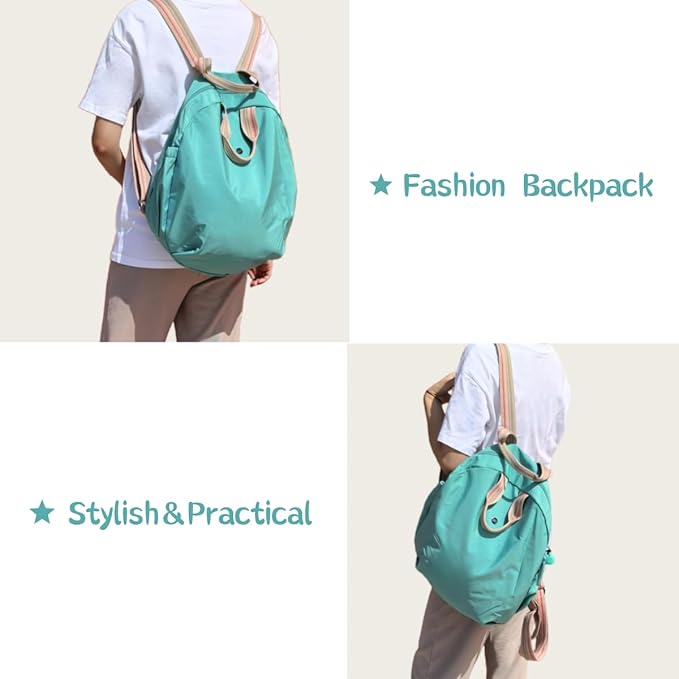 Backpack for Women Men, Large Capacity Leisure Backpacks, Casual College Daypacks, Laptop Backpack for Work Travel