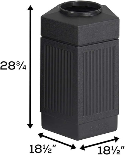 Safco Canmeleon Trash Can, 30 Gallons, Indoor and Outdoor Use, Durable & - Image 5