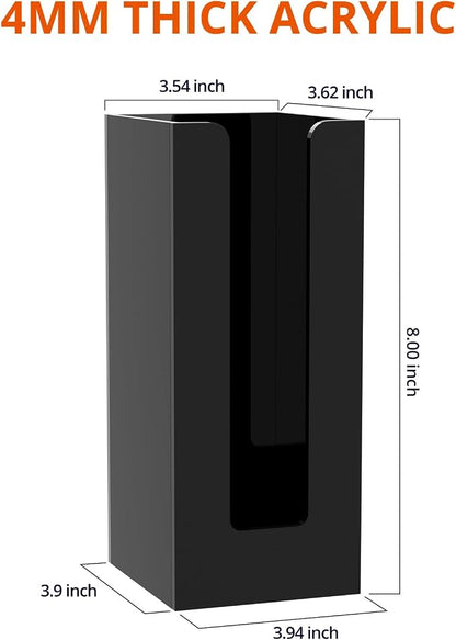 Richboom Acrylic Coffee Cup and Lid Storage Organizer Holder, 1 Compartment - Image 2