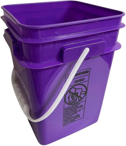 House Naturals 4 Gallon Square Food Grade Bucket Pail - Image 8