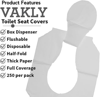 1000 Paper Toilet Seat Covers - Image 2