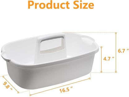 2 Pack Multi-Purpose Plastic Cleaning Caddy - Image 3