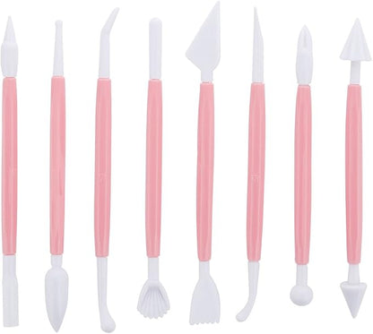 ScivoKaval Marshmallow Fondant Cake Decorating Hand Tool 12 Pcs 5 Sets - Image 2