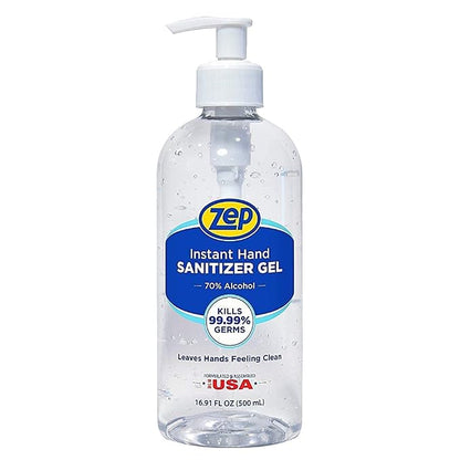 Zep Instant Hand Sanitizer Gel 70% Alcohol 500Ml Case of 12 - Image 5