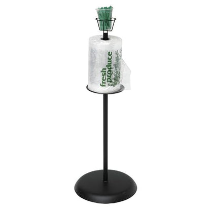 HUBERT Floor Standing Bag Dispenser Holder by Hubert
