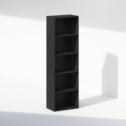 Furinno Reed Closet Organizers and Storage, 5-Tier Closet Organizer, Open Shelf - Image 3