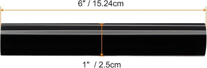 HARFINGTON Acrylic Clay Roller 6 Inch x 1 Inch Solid Non-Stick Plastic Round - Image 2