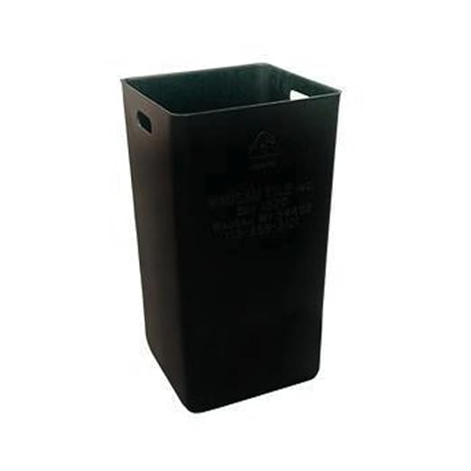 32 Gallon Square Slatted 100% Recycled Plastic Heavy-Duty Commercial Outdoor - Image 6