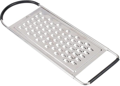 Metal Magery Stainless Steel Extra Course Handheld Non Slip Flat Grater Ideal by METAL+MAGERY