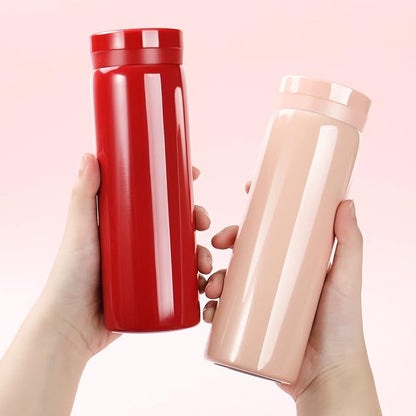 10oz Mini Water Bottle Stainless Steel Thermos Small Flask - Image 6