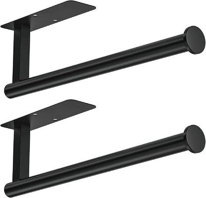ASTOFLI Paper Towel Holder Under Cabinet No Drilling, Self Adhesive Paper Towel by ASTOFLI
