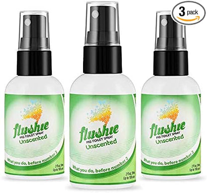 Flushie Pre-Toilet Spray for Poop Travel Size Toiletries Bathroom Spray for by FlushiePre-ToiletSpray