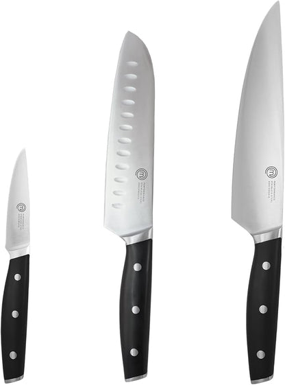 MasterChef Chef Knife Set of 3 Professional Quality Kitchen Knives by MasterChef