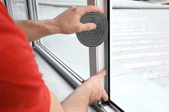 39.4FT Brush Weather Stripping, Neat Pile Self Adhesive Seal Strip - Image 8